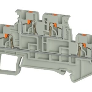 Borne de Paso, WTPN 1.5 E, Push-In, 1.5 mm², 17.5A, 500V, 0.14mm²-1.5mm² (26-14 AWG), pisos 2, Multipiso