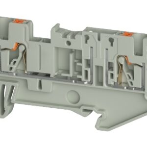 Borne de Paso, WTPN 2.5 TK, Push-In, 2.5 mm², 20A, 400V, 0.14mm²-2.5mm² (26-12 AWG), pisos 1, Especial