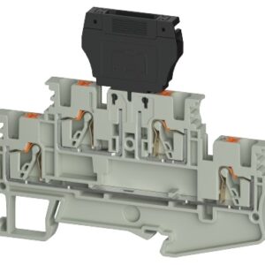 Borne de Paso, WTPN 2.5 E TKG, Push-In, 2.5 mm², 20A, 400V, 0.14mm²-2.5mm² (26-12 AWG), pisos 2, Especial