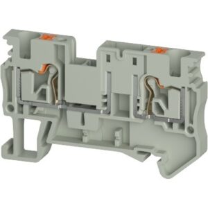 Borne de Paso, WTPN 4 FSI, Push-In, 4 mm², 10A, 400V, 0.2mm²-4mm² (24-10 AWG), pisos 1, Portafusible