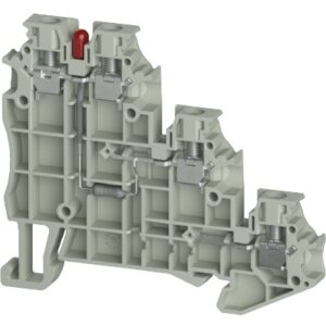 TERMINAL DE INICIACIÓN, Tornillo, nominal 1.5mm², (0.2-2.5mm² / 24-14 AWG), 17.5A, 24V | WTN 1.5 SN L24