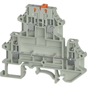 BORNE SECCIONABLE POR CUCHILLA DE 2 PISOS, Tornillo, nominal 2.5mm², (0.34-2.5mm² / 22-12 AWG), 21A, 400V | WTN 2.5 E TKM