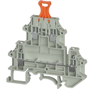 BORNE ESPECIAL DE 2 PISOS, Tornillo, nominal 2.5mm², (0.34-2.5mm² / 22-12 AWG), 23A, 400V | WTN 2.5 E TKGM