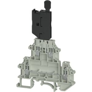 BORNE PORTAFUSIBLE, Tornillo, nominal 2.5mm², (0.34-2.5mm² / 22-12 AWG), 6.3A, 400V | WTN 2.5 FSI 5X20