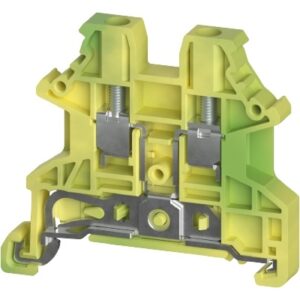 BORNE DE TIERRA, Tornillo, nominal 2.5mm², (0.14-2.5mm² / 26-12 AWG), 1000V | WTN 2.5 PE