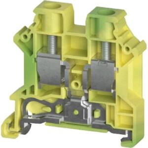 BORNE DE TIERRA, Tornillo, 6mm², (0.2-6mm² / 20-8 AWG), 1000V | WTN 6 PE