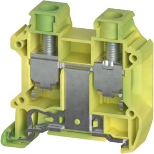 BORNE DE TIERRA DE POTENCIA, Tornillo, 16mm², (1.5-16mm² / 14-3 AWG), 1000V | WTN 16 PE