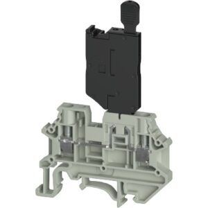 BORNE PORTAFUSIBLE, Tornillo, nominal 4mm², (0.34-4mm² / 22-10 AWG), 6.3A, 400V | WTN 4 S FSI 5X20