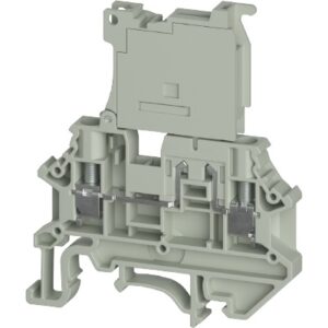 BORNE PORTAFUSIBLE, Tornillo, nominal 4mm², (0.34-4mm² / 22-10 AWG), 6.3A, 800V | WTN 4 SL FSI 5X20