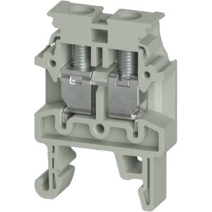 BORNE DE PASO, Tornillo, nominal 4mm², (0.34-4mm² / 22-10 AWG), 32A, 500V | WTN 4 TS15