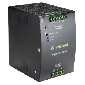FUENTE DE ALIMENTACIÓN, 1F, 90-264VAC, 48VDC, 5A, 480W, (-40...71°C) | WIPOS P1 48-5
