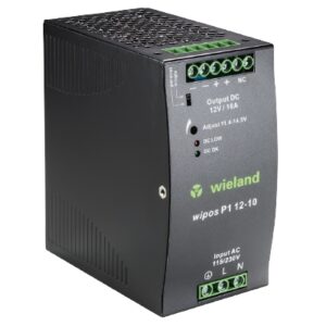 FUENTE DE ALIMENTACIÓN, 1F, 90-264VAC, 12VDC, 10A, 120W, (-35...71°C) | WIPOS P1 12-10