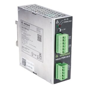 FUENTE DE ALIMENTACIÓN, 1/2/3F, 187-550VAC, 24VDC, 5A, 120W, OVP 33V, (-40...70°C) | WIPOS PSW 24-5