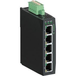 SWITCH INDUSTRIAL, No administrable, 5x RJ45 10/100 Mbit/s, IP30, (0...60°C) | WIENET UMS 5-L