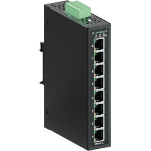 SWITCH INDUSTRIAL, No administrable, 8x RJ45 10/100 Mbit/s, IP30, (-10...60°C) | WIENET UMS 8-C