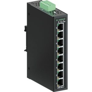 SWITCH INDUSTRIAL, No administrable, 8x RJ45 10/100/1000 Mbit/s, IP30, (-10...60°C) | WIENET UMS 8G-C