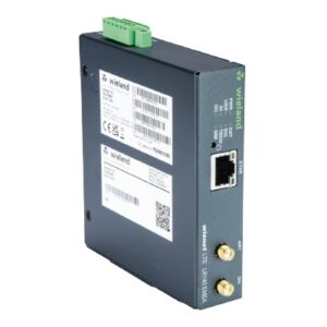 ROUTER INDUSTRIAL, 4G LTE Cat.4, VPN, 1x SIM, 1x RJ45 10/100 Mbit/s, 1x I/O, 2x SMA, 9-48V DC | LTE LR140 EMEA